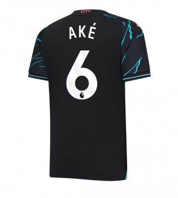 Manchester City Nathan Ake #6 Tredje Tröja 2023-24 Kortärmad